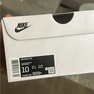 Brand new Nike air max 270 Size 10
